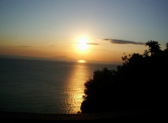 Wallpapers Nature Couche de soleil en Sicile