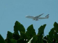 Wallpapers Planes Vol Paris Cayenne - Boeing 747