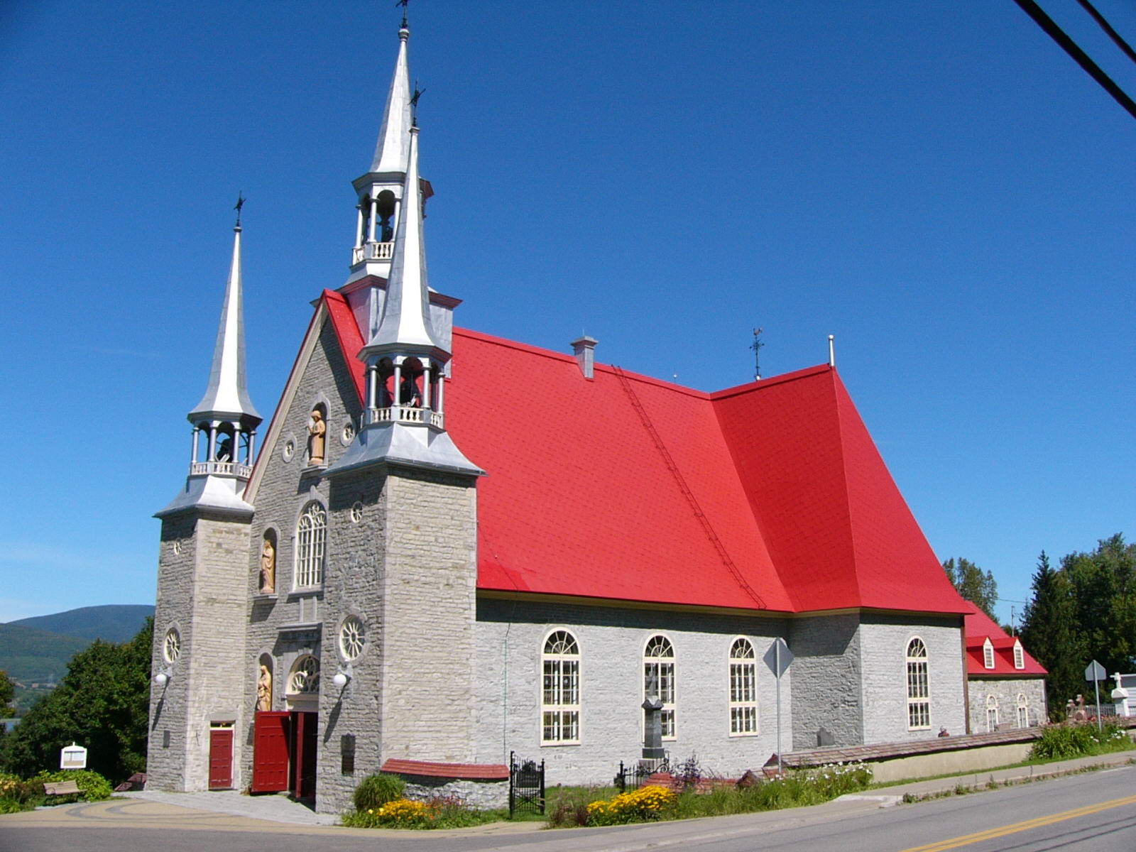 Fonds d'cran Constructions et architecture Edifices Religieux glise STE-Famille le d'Orlans,Qubec