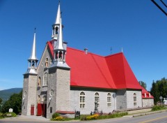 Fonds d'cran Constructions et architecture glise STE-Famille le d'Orlans,Qubec