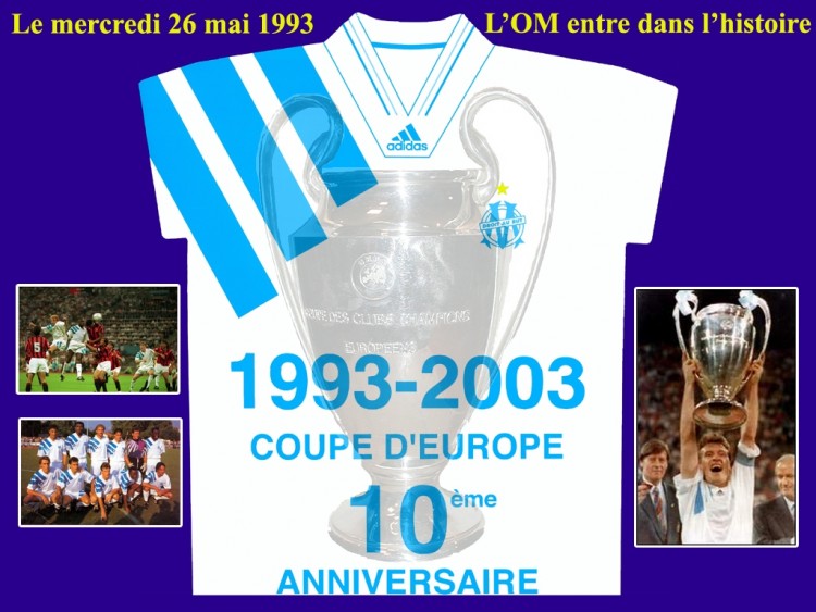 Fonds d'cran Sports - Loisirs Football marseille champion coupe d europe