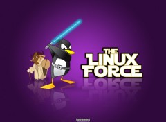 Fonds d'cran Informatique The Linux Force I