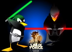 Fonds d'cran Informatique The Linux Force III