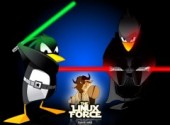 Fonds d'cran Informatique The Linux Force III