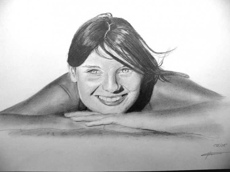 Wallpapers Art - Pencil Portraits Ma copine