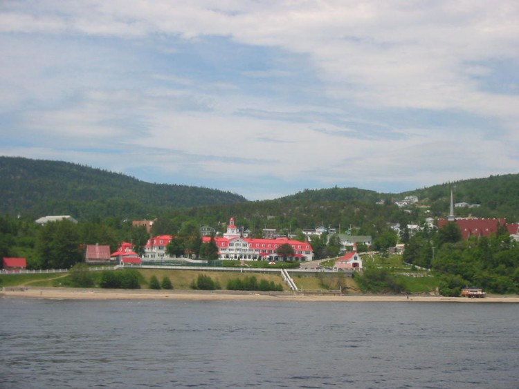 Fonds d'cran Voyages : Amrique du nord Canada > Qubec Tadoussac - Vu depuis le Saint-Laurent