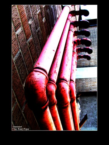 Wallpapers Constructions and architecture Industries The Red Pipe