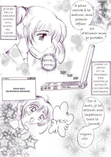 Wallpapers Art - Pencil Manga - Sakura Sakura (fanfic)