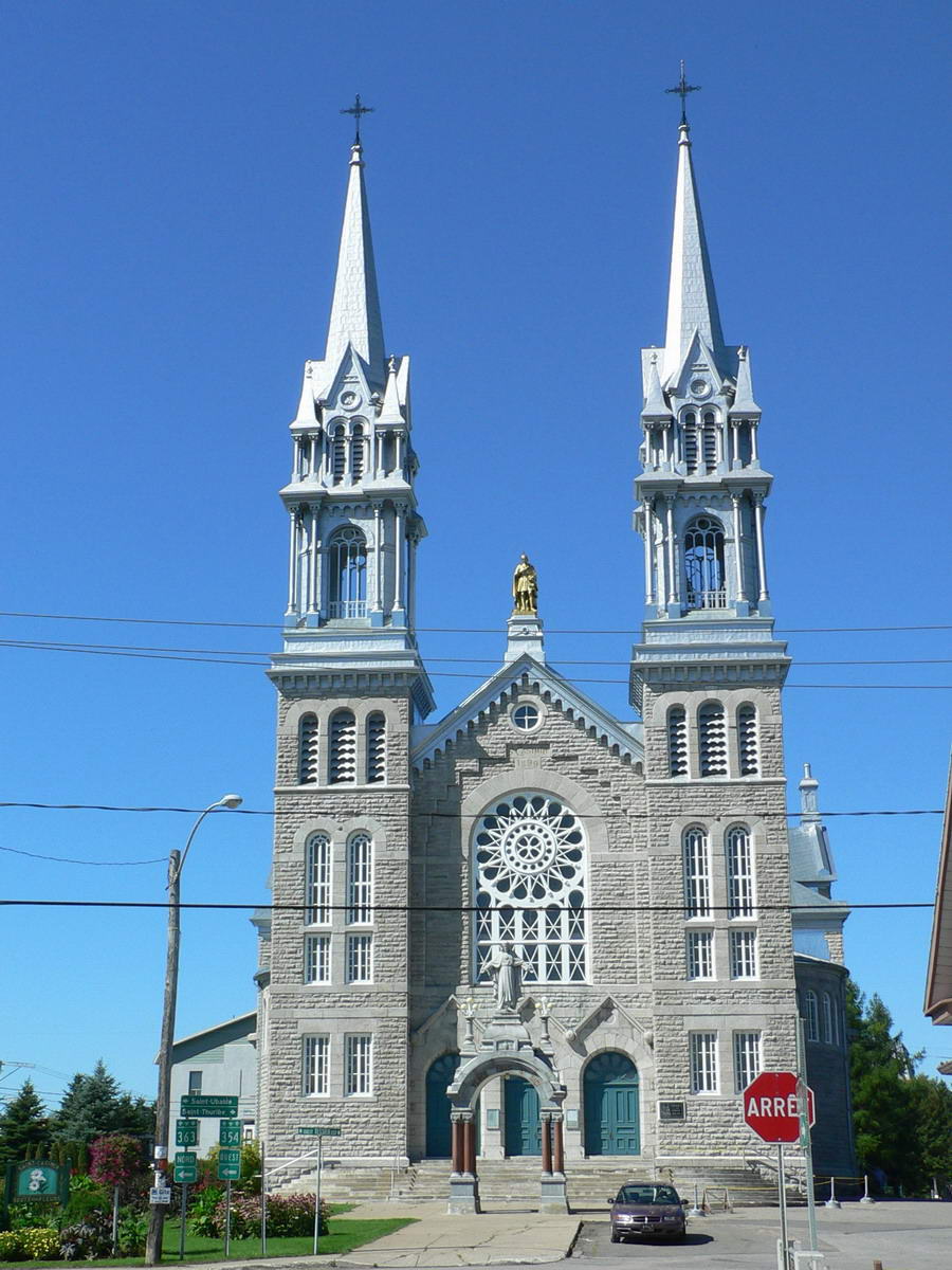 Fonds d'cran Constructions et architecture Edifices Religieux glise ST-Casimir Portneuf,Qubec