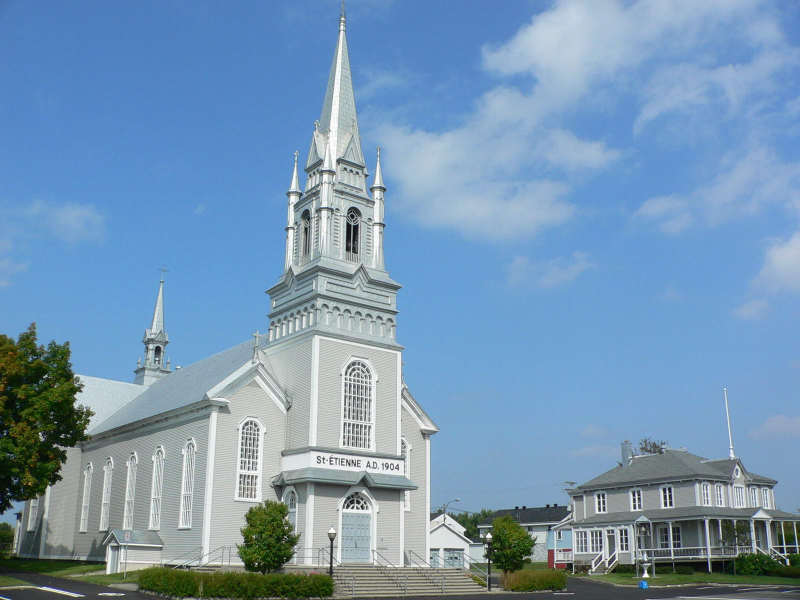 Fonds d'cran Constructions et architecture Edifices Religieux glise ST-tienne de Lvis,Qubec