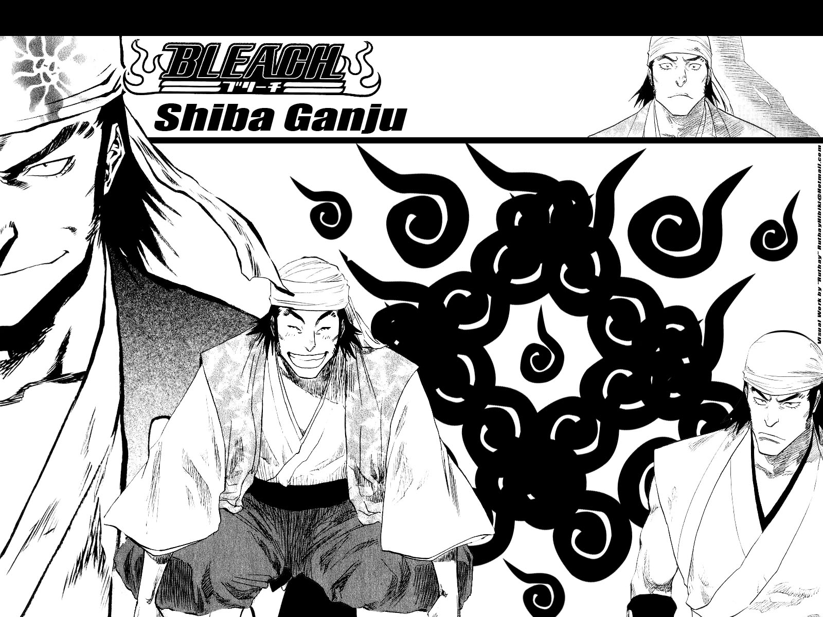 Wallpapers Manga Bleach Ruthay Bleach Shiba Ganju 01