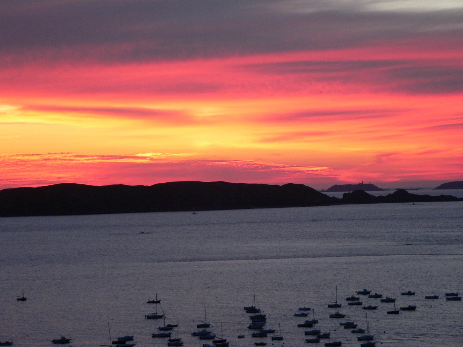 Wallpapers Nature Sunsets and sunrises Port Le Goff