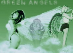 Fonds d'cran Erotic Art Green Angels 1992