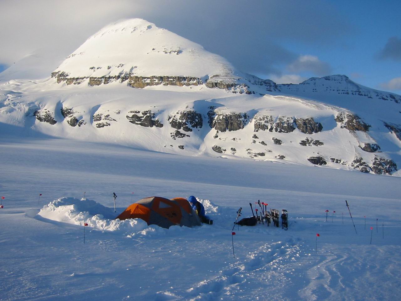 Wallpapers Nature Mountains Glacier Saskatchewan