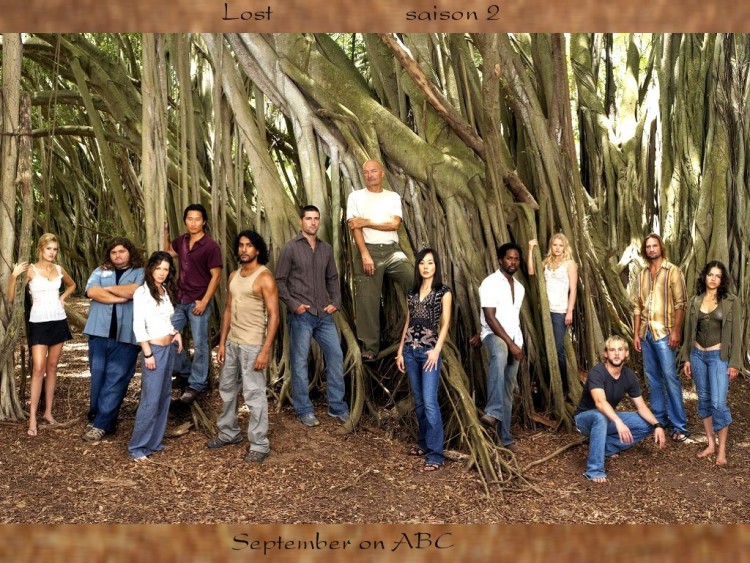 Wallpapers TV Soaps Lost groupe saison 2