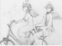 Wallpapers Art - Pencil Haibane-renmei