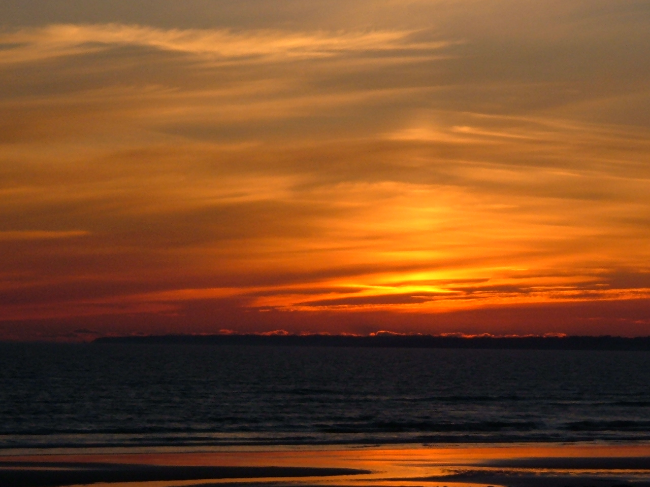 Fonds d'cran Nature Couchers et levers de Soleil 