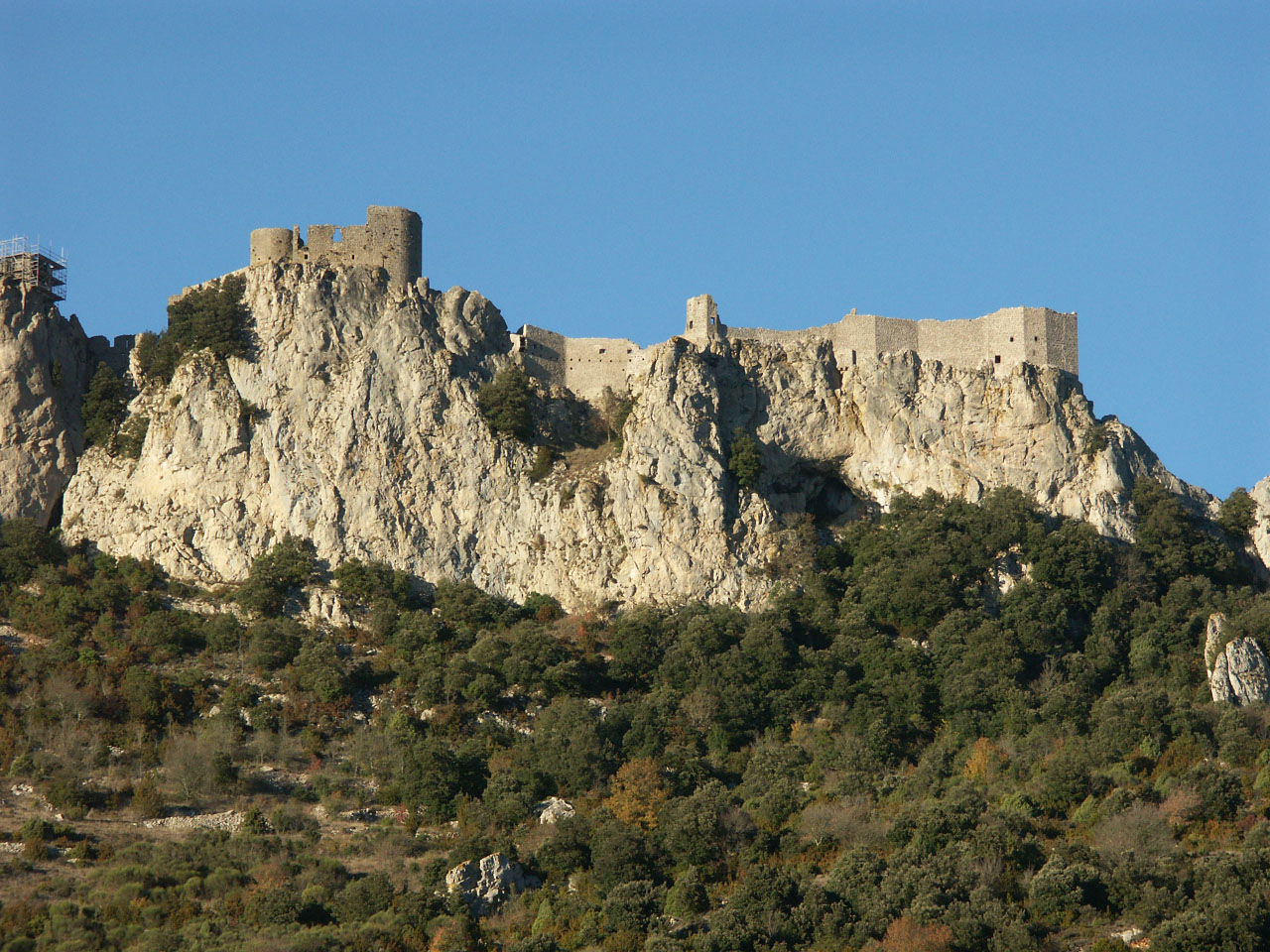 Fonds d'cran Constructions et architecture Chteaux - Palais Languedoc/Roussillon