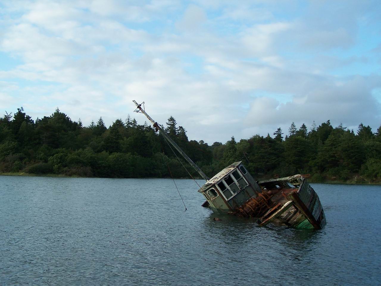 Wallpapers Boats Fishing Boats Epave  Bnodet