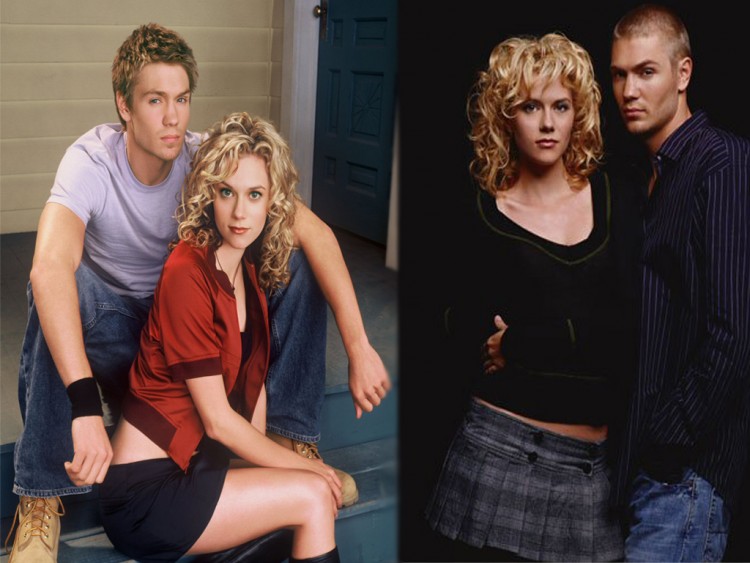 Fonds d'cran Sries TV Les Frres Scott (One Tree Hill) Lucas et Peyton double