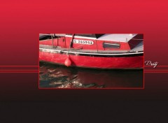 Wallpapers Boats bateau rouge