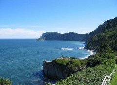 Fonds d'cran Nature Du haut de la falaise