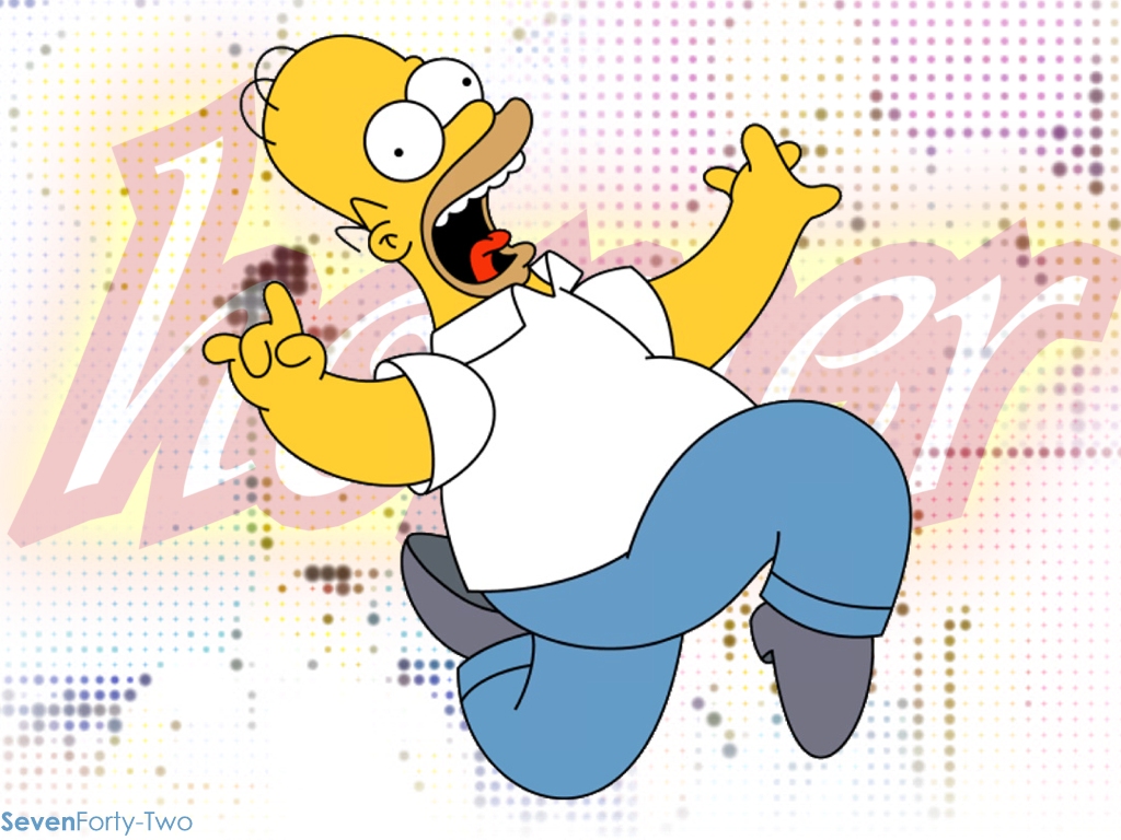 Wallpapers Cartoons The Simpsons Homer