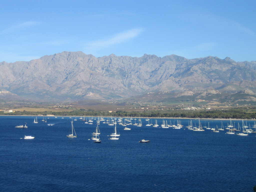 Wallpapers Trips : Europ France > Corsica La baie de Calvi