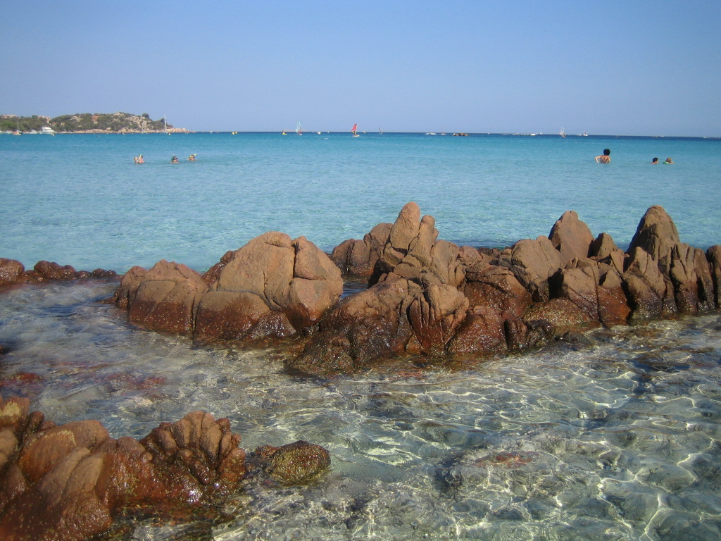 Fonds d'cran Voyages : Europe France > Corse Plage de Santa giulia