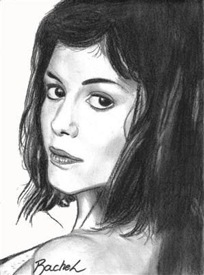 Wallpapers Art - Pencil Movies - TV Soaps audrey tautou