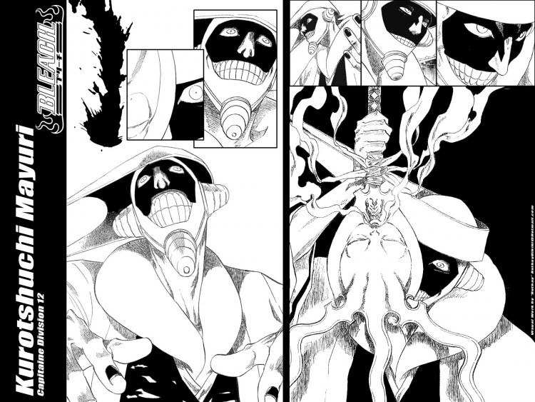 Fonds d'cran Manga Bleach Ruthay Bleach Kurotshuchi Mayuri 01