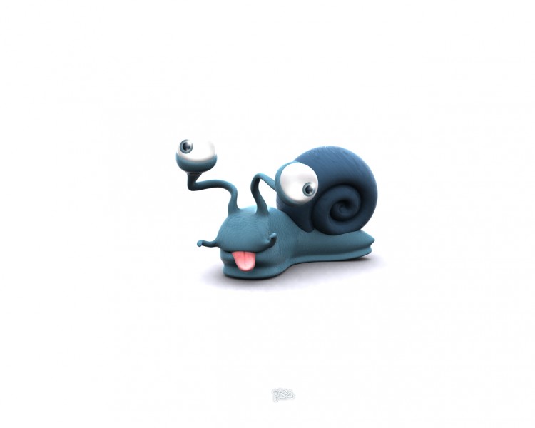 Wallpapers Digital Art Animals escargot