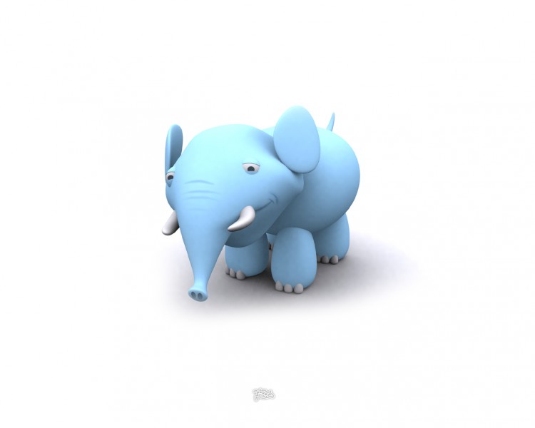 Wallpapers Digital Art Animals elephant