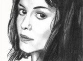 Wallpapers Art - Pencil audrey tautou