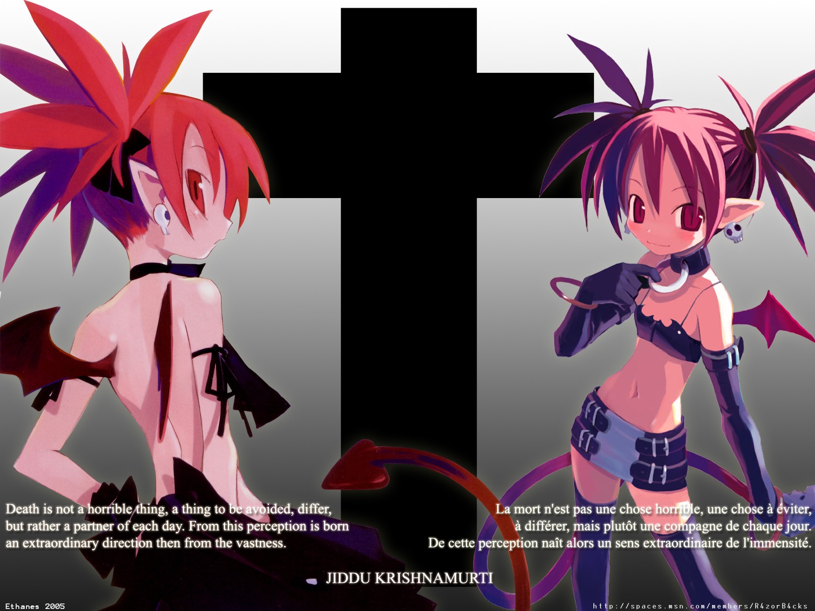 Wallpapers Video Games Disgaea - Hour Of Darkness ad patre