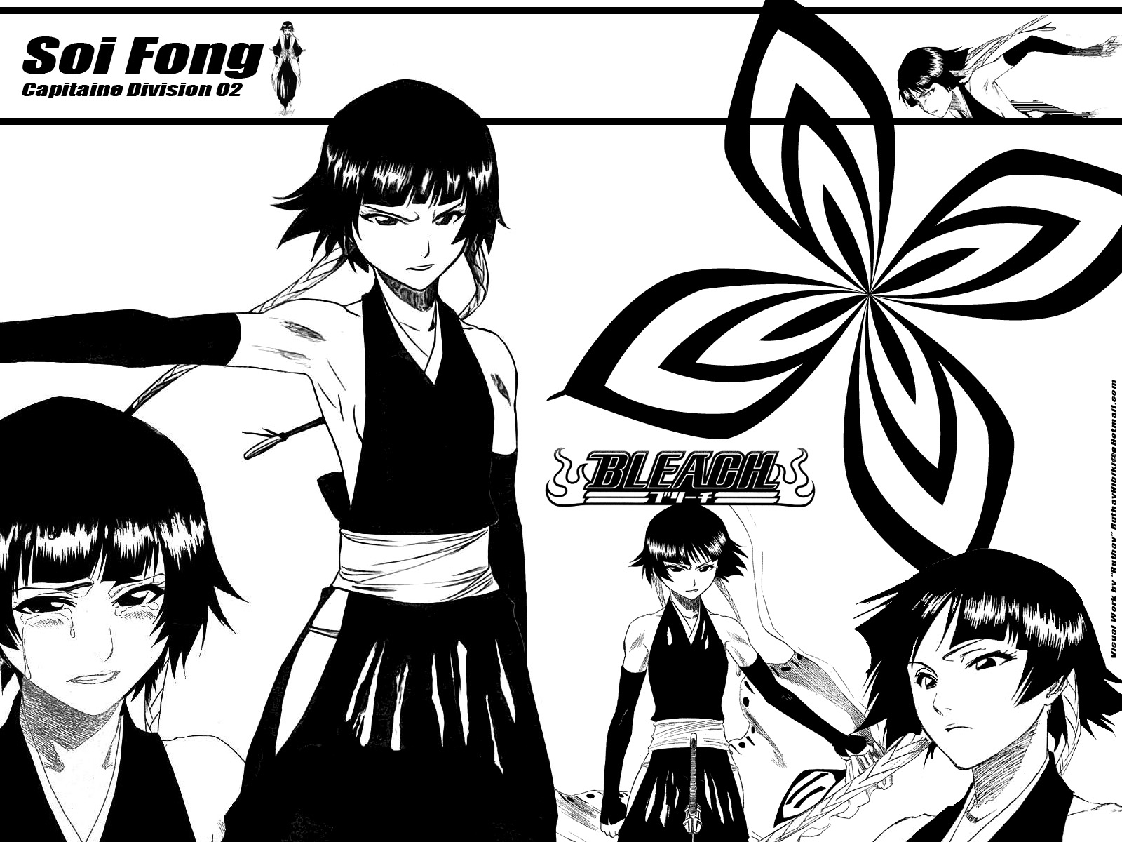 Fonds d'cran Manga Bleach Ruthay Bleach Soi Fong 01