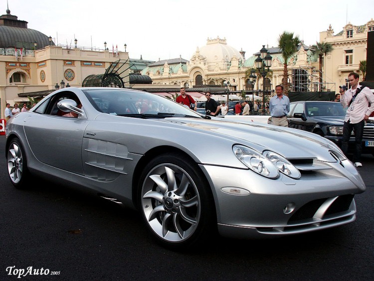 Wallpapers Cars Mercedes McLaren Mercedes SLR - TopAuto