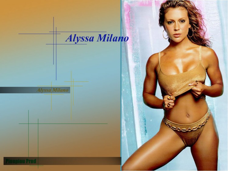 Wallpapers Celebrities Women Alyssa Milano am3