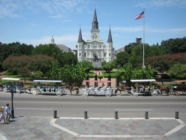 Fonds d'cran Voyages : Amrique du nord Etats-Unis Eglise  Jackson Square