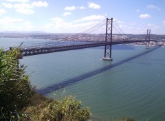 Fonds d'cran Voyages : Europe pont du 25 avril _ Lisbonne