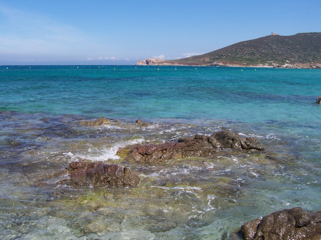 Wallpapers Nature Seas - Oceans - Beaches Ile rousse