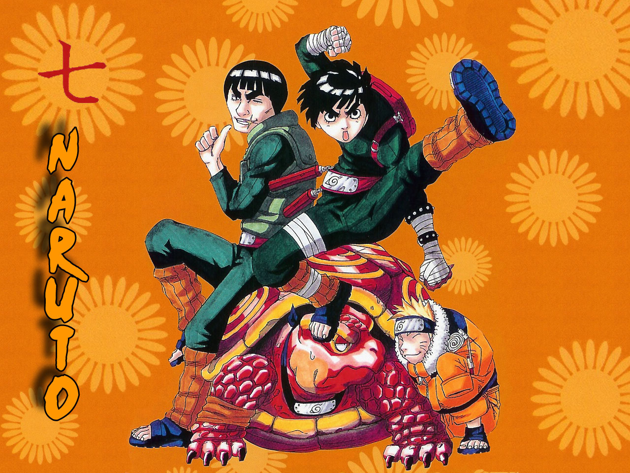 Wallpapers Manga Naruto Rock Lee & CO