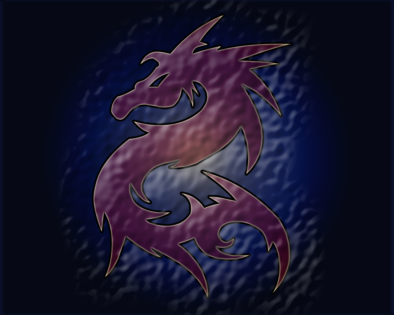 Wallpapers Digital Art Style Tribal Dragon