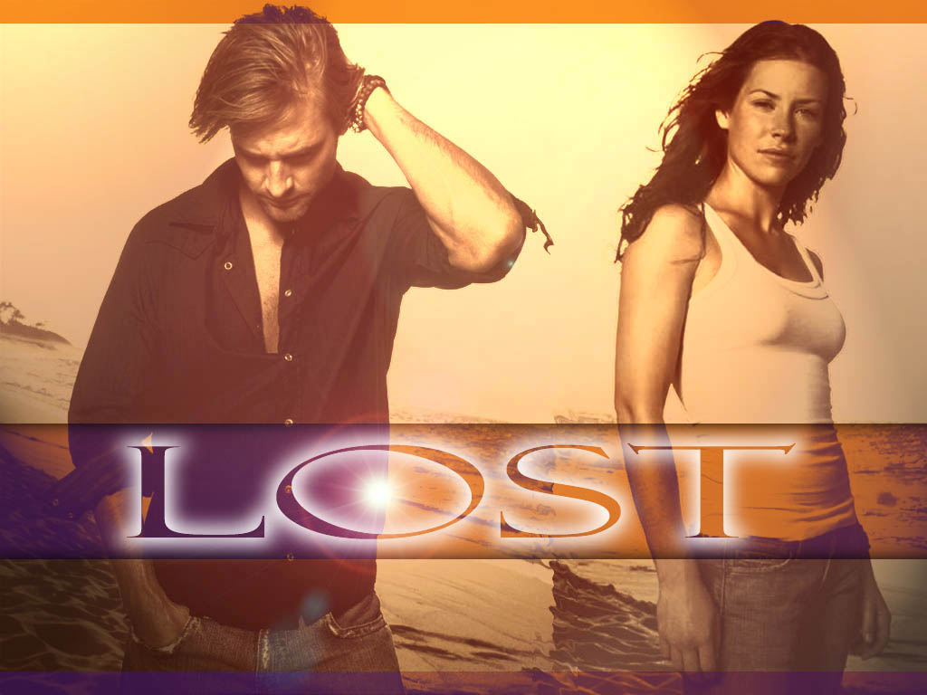 Fonds d'cran Sries TV Lost, les Disparus Sawyer & Kate