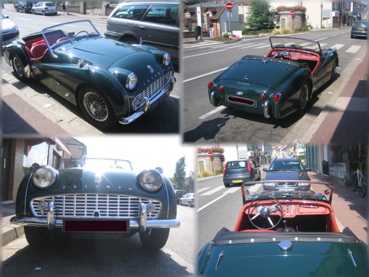 Fonds d'cran Voitures Triumph Decapote