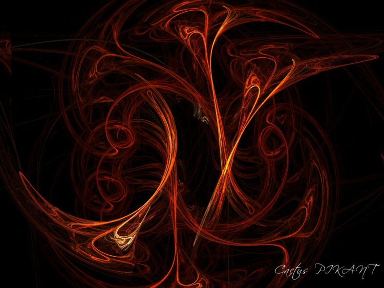 Wallpapers Digital Art Abstract feu