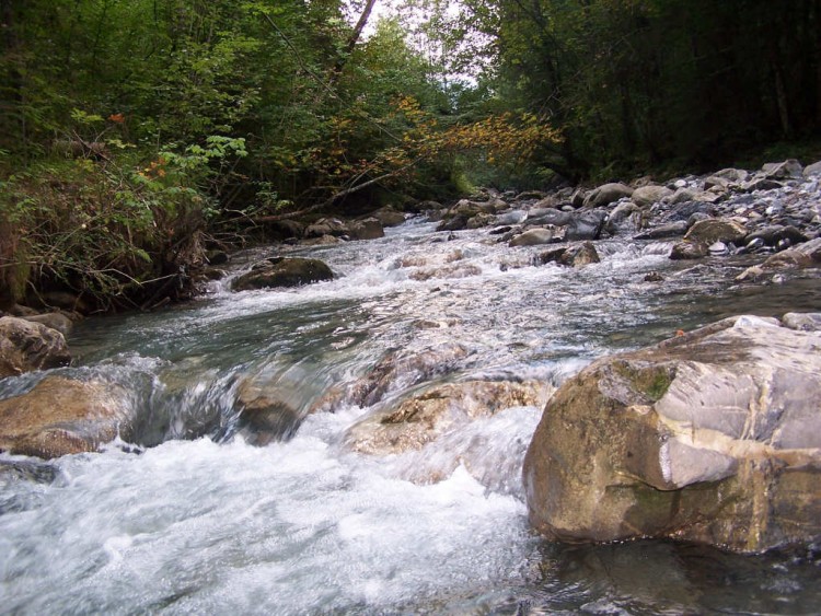 Fonds d'cran Nature Fleuves - Rivires - Torrents Rivire  Morzine