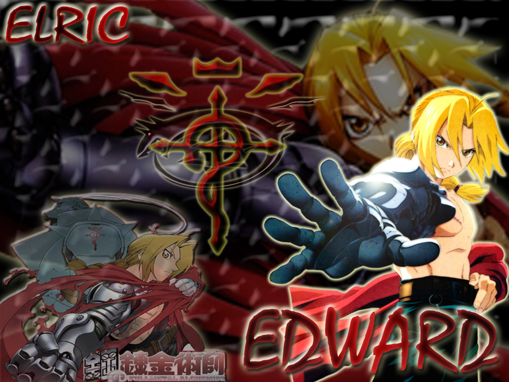 Fonds d'cran Manga Full Metal Alchemist edward