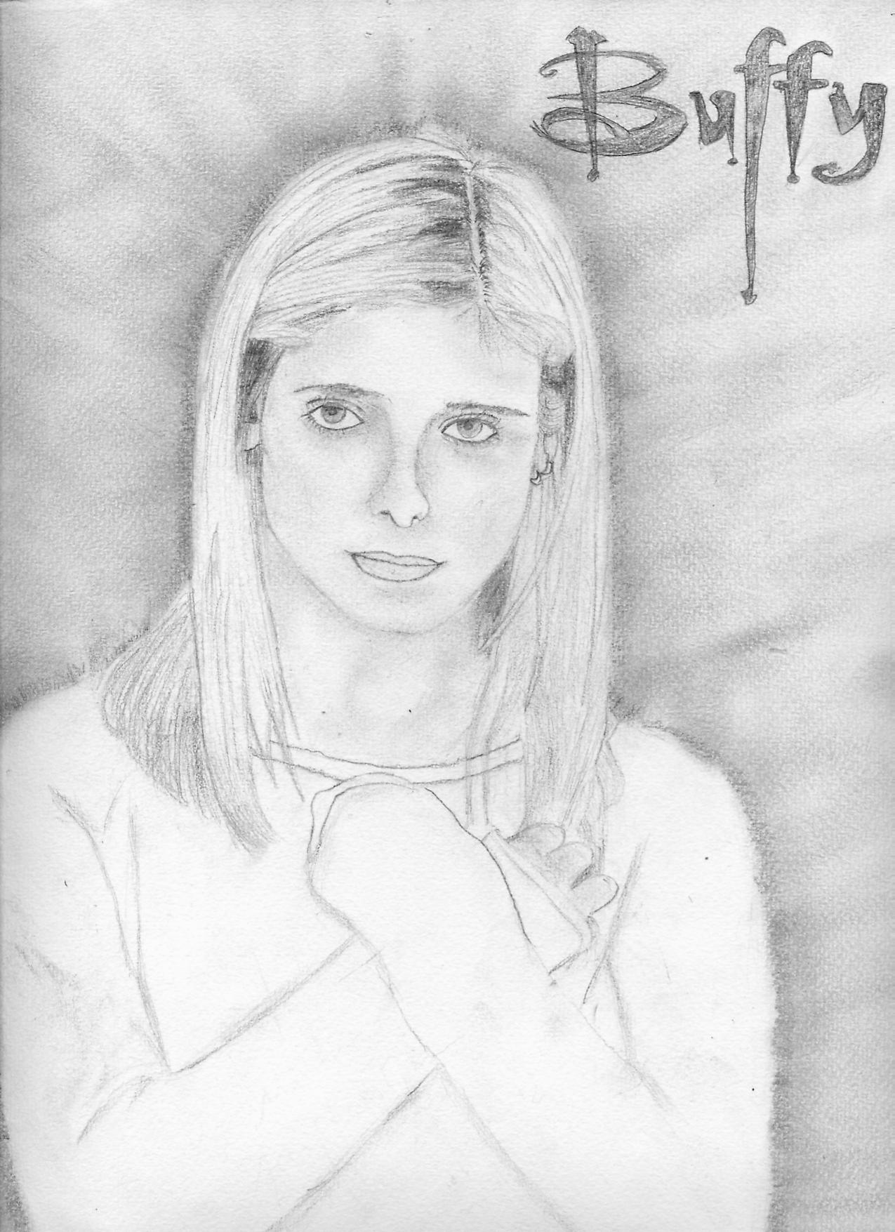 Fonds d'cran Art - Crayon Cinma - Sries TV Buffy Summers