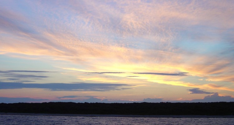 Fonds d'cran Nature Couchers et levers de Soleil Coucher sur mer